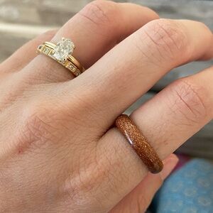 Polished Sandstone Ring